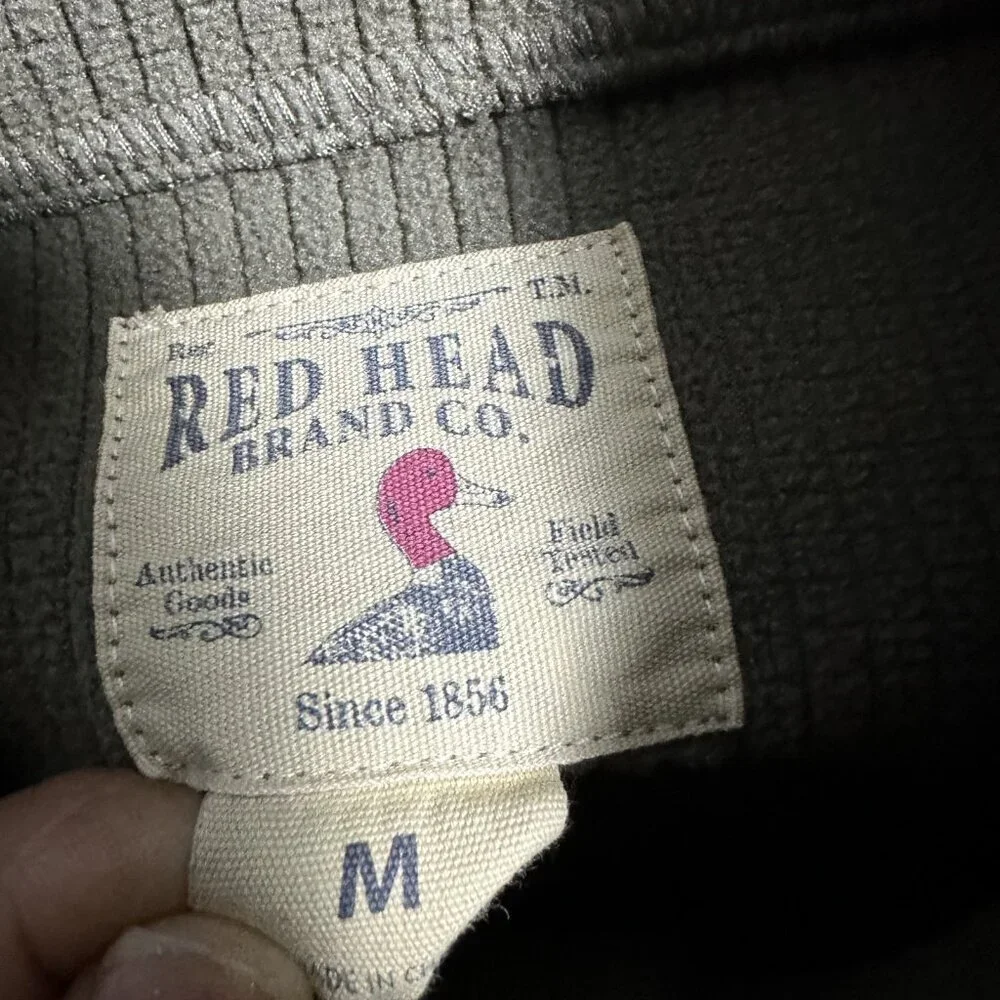 RedHead Red Head quarter zip pullover casual, travel - Picture 5 of 7